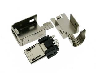 MICRO USB B MALE SOLDER